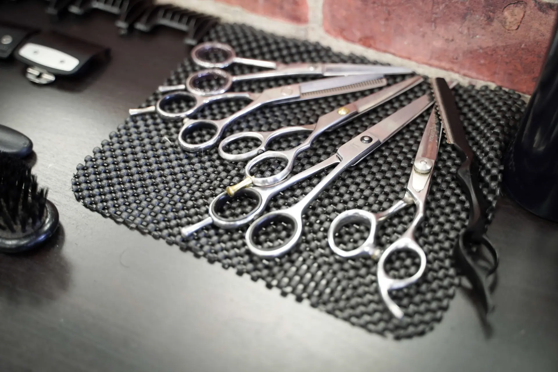 Professional barber tools at Killiney Barbers, South Dublin